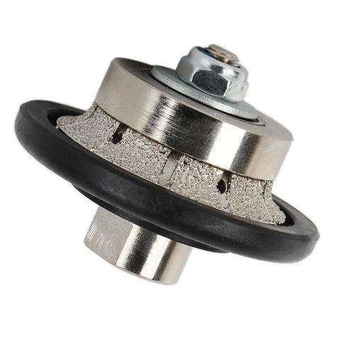Three Sixteenth Inch Demi Bullnose Diamond Hand Profiler Router Bit For Granite Countertops With Five Eighth Inch Thread Grind Ready