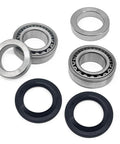 Rear Axle Bearing Oil Seal Kit Fits Nissan Titan 2004-2007, Frontier 2005-2017, Xterra 2006-2015, 2 Pack, Durable, Corrosion Resistant