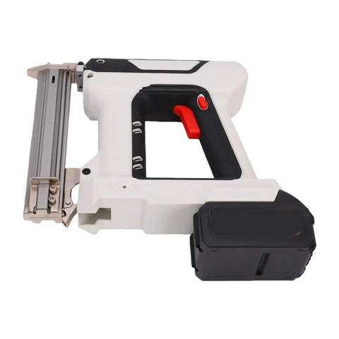 Pro Grade Cordless Brad Nailer And Stapler 18 Gauge Heavy Duty 2 In 1 Nail Gun For Zero Hassle Fastening On Wood Leather Carpet Soft Plastic And No Sweat Diy Jobs
