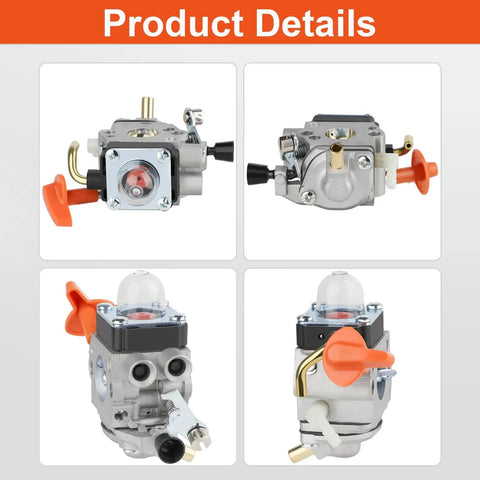Stihl Trimmer Carburetor Kit For FS90R FS90 FS110R FS100 KM90R KM90 FS100RX FS110 KM110R HT100 HT101 C1Q S174 Carb Premium Aftermarket Replacement
