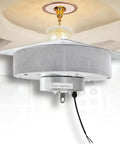 Heavy Duty Motorized Chandelier Lifter Hoist 2 In 1 Remote With Wall Switch For High Ceilings Villas Hotels Up To 89 Pounds Max Load Silent operation motorized hoist.