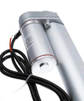 Premium Electric Linear Actuator With 250mm And 300mm Stroke Options Compatible With 12V Or 24V Dc Power Runs Like A Charm For Smart Home Projects And Industrial Automation Tasks. Close-up view of actuator motor and wiring.