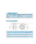 Specifications of Single Axis Magnetic Powder Brake 24V DC Low Noise Tension Controller for Printing and Packaging Machinery
