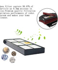 HEPA filter from Extractor Roller And Side Brushes With HEPA Filters All In One Replenishment Kit For Roomba 800 900 Series Vacuum Cleaners
