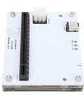 Game Changing Thunderbolt 4 Egpu Dock Enclosure Featuring Pcie X16 Slot view from the side showing connectors and PCIe slot.