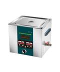Top Shelf Ultrasonic Cleaner With 11 Liter Tank And Dual 80Khz Plus 120Khz Frequencies To Slay Sticky Buildup On Vinyl Records Cylinder Heads And Precise Mechanical Parts Zero Hassle Always in stainless steel.