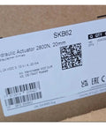 Label details of Heavy Hitting Hydraulic Actuator Skb62 Model with specifications and part number on packaging.