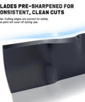 Close-up of John Deere 42 Inch Mulching Blades For D130 D110 D125 D105 Lawn Tractor Riding Mower 42 Inch Deck Replacement GY20850 GX22151