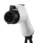 Close-up of Level 1 And Level 2 Portable EV Charger, 16 Amp, 90-260V, 3.5KW, handle with NEMA 5-15 plug