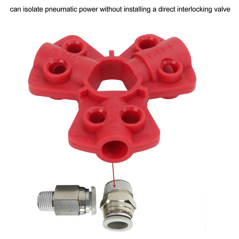 Rock Solid Pneumatic Quick Disconnect Lock Featuring Male Thread Configuration And Padlock Port For Gas Cylinder Lockout Secure Industrial Shops And Trailer Gear Built Damn Tough