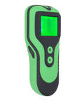 Mingzhe Electronic Stud Finder with Sound Alarm in green, compact design for easy detection of studs and wires.
