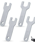 Knucklebuster Replacement Spinner Keys For Pneumatic Die Grinders Heavy Duty Stainless Steel Air Tool Wrenches, 4 pack of compact tools.