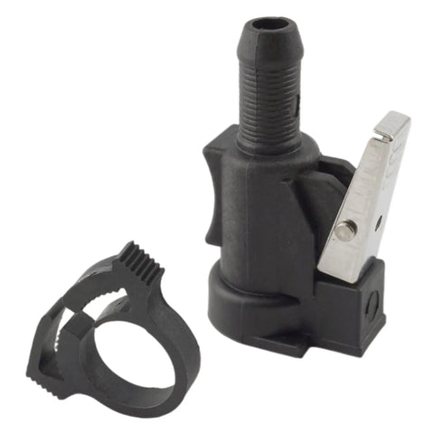 Fuel Line Connector Socket For Suzuki Outboard Motors DF 4 To 140 HP Three Eighths Inch Quick Install OEM Replacement 65750-87JL0 65750-87J11