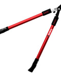 Bypass Lopper 28 Inch Tree Trimmer With 1.25 Inch Clean Cut Capacity For Easy Pruning Sharp Cuts Comfort Grip Handles Shock Guard Cut Through Thick Branches Without Struggle