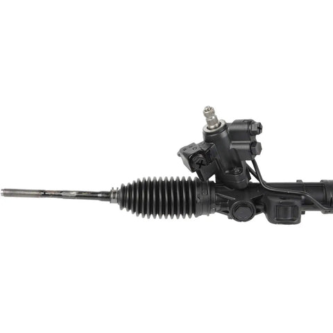 Remanufactured Hydraulic Power Rack And Pinion Steering Gear EPS Compatible Direct Drop In Install built with rubber boot and metal components.