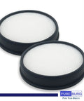 Hoover WindTunnel 3 Pro Pet Bagless Upright Vacuum Replacement Filters 2 Pack Washable Primary And Pre Filters Compatible With UH72400 UH70400 UH70905 UH70930 UH70935 Delivers Easy No Fuss Dust Pickup And PM25 Filtration For A Cleaner Home 2 round filters.
