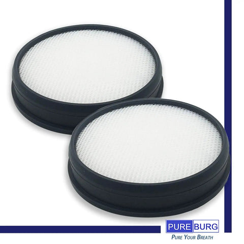 Hoover WindTunnel 3 Pro Pet Bagless Upright Vacuum Replacement Filters 2 Pack Washable Primary And Pre Filters Compatible With UH72400 UH70400 UH70905 UH70930 UH70935 Delivers Easy No Fuss Dust Pickup And PM25 Filtration For A Cleaner Home 2 round filters.