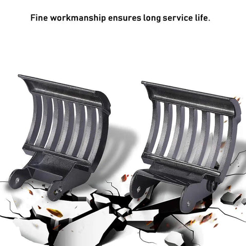 Pair of curved Premium Alloy RC Vehicle Clamp Accessory For Easy Installation And Pro Grade Superior Control Performance