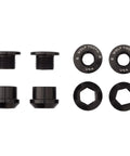 Set Of Four Chainring Bolts And Nuts For 1X Drivetrains With Precision Machined Hardware, 4 Mm Hex Bolt And 6 Mm Hex Nut