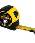 FatMax 30 Foot Tape Measure with durable steel blade, locking hook, and quick read measurements for pro builders in imperial units.