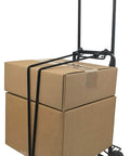 Foldable Lightweight Two Wheel Shopping Cart Dolly With Easy Open Design carrying boxes