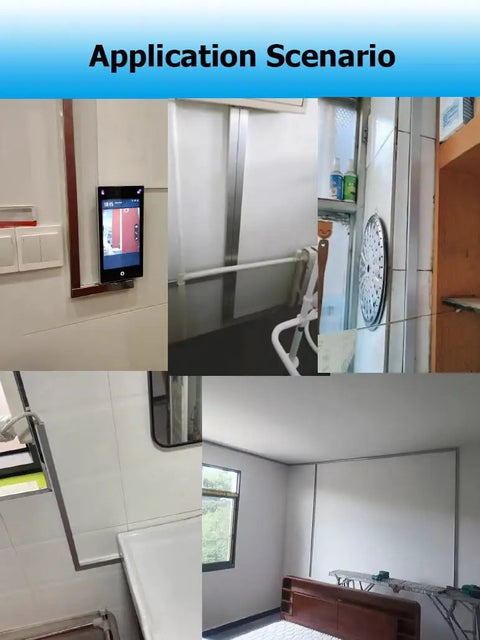 3.3 Ft Stainless Steel Cord Hider Cable Raceway Kit for home office applied to walls showing clean, neat cable management.