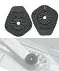 Tesla Cybertruck Wiper Hole Cover Pad Keeps Dang Leaves At Bay Snug Fit Reservoir Shield for blocking debris and rain.