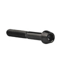 Titanium M6x45mm Hex Socket Cap Screw DIN 912 Black 6AL4V Ti Bolt With Tapered Head 1mm Pitch M6 Thread, view of single screw