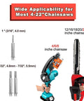 Chainsaw Sharpener Jig Kit Pro Grade Portable Sharpening Tool With 3 Grinding Stones And Cleaning Brush shown with chainsaws