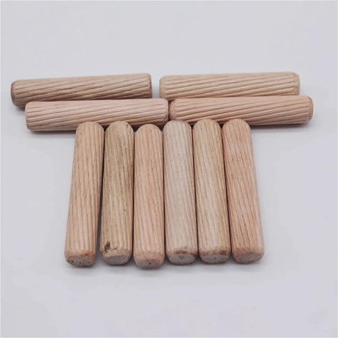 900Pcs Woodworking Doweling Jig Kit Round Fluted Wooden Dowel Pins Rods Locator in 6mm and 10mm sizes