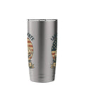 Patriotic Sailboat Stainless Steel Insulated Tumbler For Cold And Hot Beverages Red White And Blue Fourth Of July Gear
