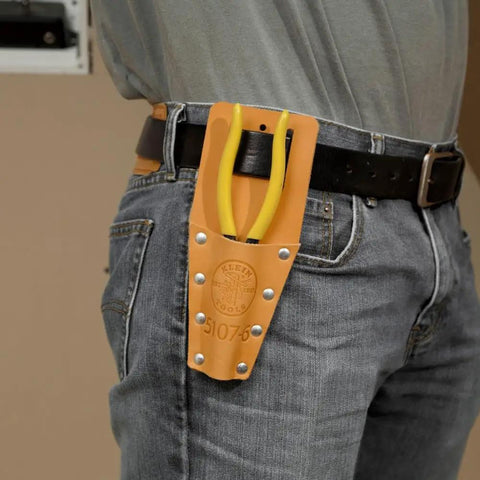 Pro Grade Dipped Plier Kit With Diagonal Cutting Needle Nose Side Cutting High Leverage Linesman Pliers Cutter And Crimper in holster
