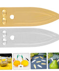 Hands On Fruit Battery Science Kit With Nickel Strips showing copper and zinc strips for DIY experiments with fruits.