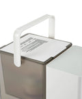 Game Changing Instant Hot Water Filter Dispenser Packs 1450 Watt Power With A 101 Oz Tank heats water with a white handle on top.