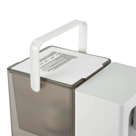 Game Changing Instant Hot Water Filter Dispenser Packs 1450 Watt Power With A 101 Oz Tank heats water with a white handle on top.