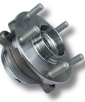 2 Pack 513296 Front Wheel Bearing Hub Assembly For JX35 2013, QX50 2019, QX60 2014-2019 And Nissan Altima, Maxima, Murano, Pathfinder 2013-2019 5 Lug Direct Fit OEM Grade Wheel Hub Bearings, close-up of 5-lug assembly