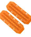 Orange Sand Ladder For RC Cars Off Road Recovery Ramps 2 Pack Plastic RC Recovery Tool For One Twenty Fourth And One Eighteen Scale