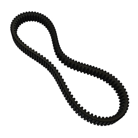 Beefy Motorcycle Drive Belt 8DN-17641-00-00 8DN-17641-01-00 for APEX RS Vector 2005-2018 shown flat with ribbed texture
