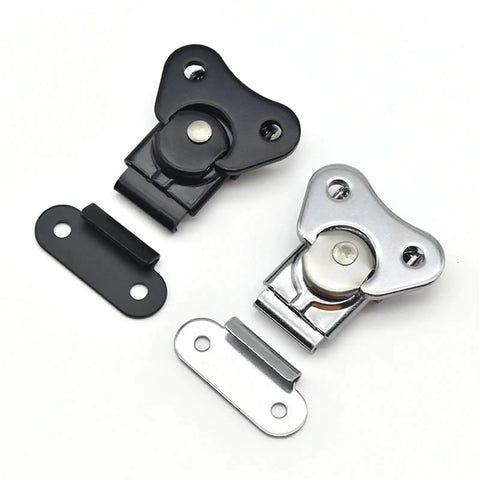 Black and silver Rotary Draw Latch Parallel Style For Heavy Duty Enclosures And Panels, Fits K3-1660-52, 1 Piece shown
