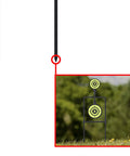 Double Spinner Shooting Targets 3/8 Inch Thick Steel Auto Reset Targets for Centerfire Handguns Up to.44 Magnum