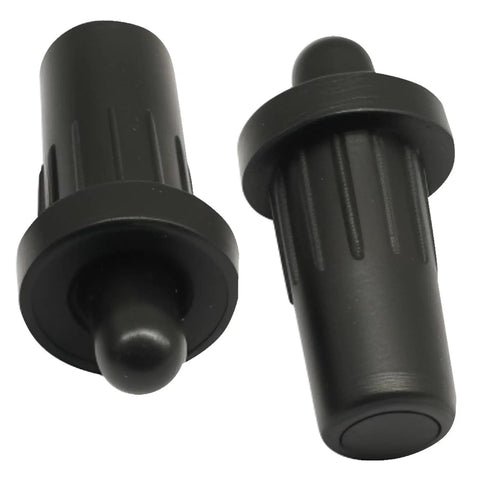 Heavy Duty Cabinet Door Repair Pins And Damper Replacement Pins guarantee smooth screen door swings, tough black steel hardware, 25x7.7mm.