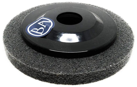 4-1/2 Inch Non Woven Surface Prep Discs With 7/8 Inch Arbor For Die Grinder Color Coded Silicon Carbide Grit For Deburring Rust Removal Paint Cleanup And Polishing Pack Of 10 Gray