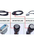 Go To High Performance AC Servo Motor With Encoder Feedback And Permanent Magnet Closed Loop Matched Driver cables set