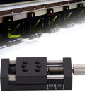 10mm Stroke Linear Stage With Dovetail Groove Guide 20x20mm Fine Tuning Linear Sliding Table for CNC Projects