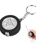 Two Piece Measuring Wheel And Retractable Tape Featuring Cm And Foot Dial And Heavy Duty Click Lock for quick measurements in tool form.