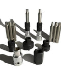 Rock Solid 13 Piece Engine Pulley Disassembly Set For Your Ride With Heavy Duty Wrench Tools To Break Down Belts And Fix Slipping Issues Like A Boss, 13 steel pieces