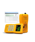 Road Ready Leeb Metal Hardness Tester With D Impact Probe And Calibration Block Digital Readout showing digital display and data.