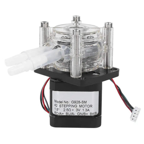 Big Step Motor Peristaltic Pump For Easy Tube Swap Industrial Liquid Transfer Lab Stuff Daily Use Quick Install Screw Cover Heavy Duty High Flow Reliable Performance