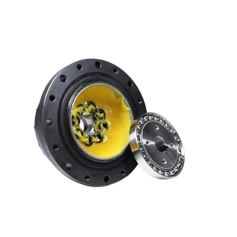 HCYIUWNPE S25 Harmonic Reducer For Industrial Collaborative Humanoid Robot Manipulator Arm Joint Transmission Cup Type showing inner mechanism.