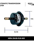 Plug And Play ATF Automatic Transmission Filter Replacement 25430PLR003 0440382, 3x4.4 inch size, for Honda Acura models